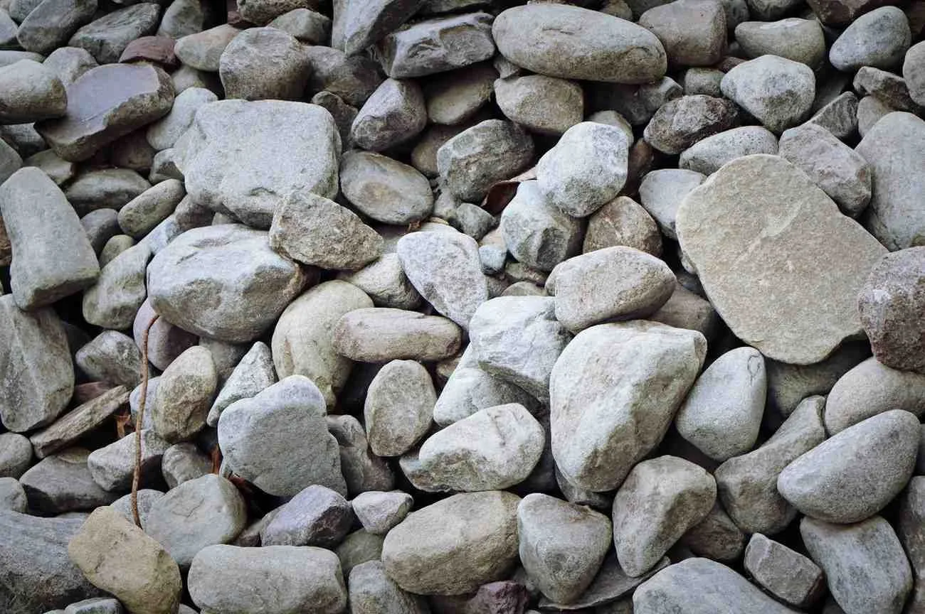 Stone product material yard