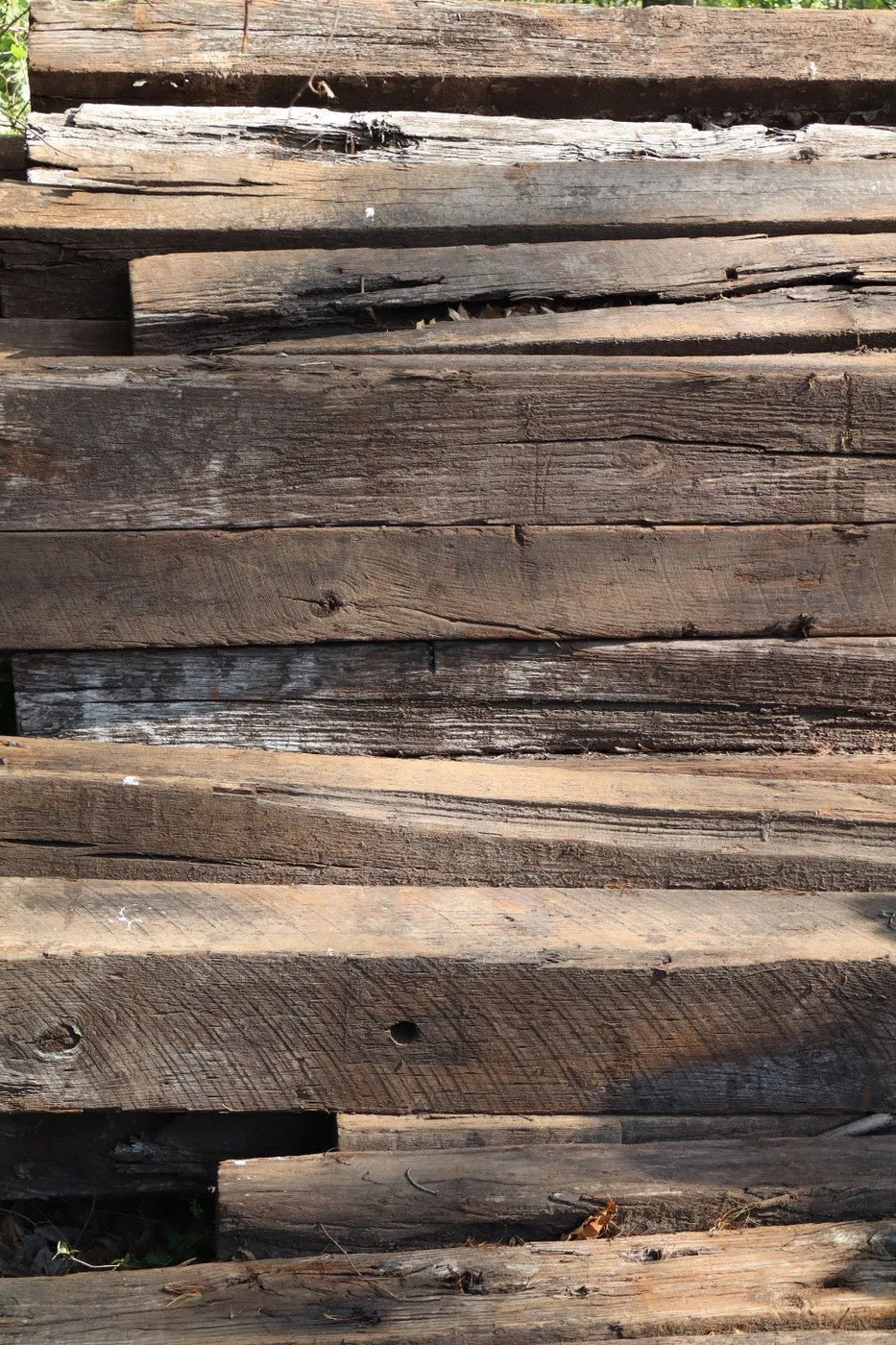 A-grade railroad ties