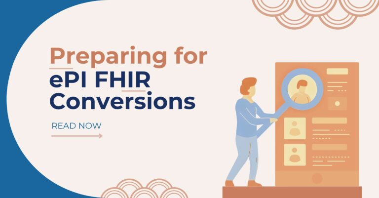 Preparing for ePI FHIR Conversions