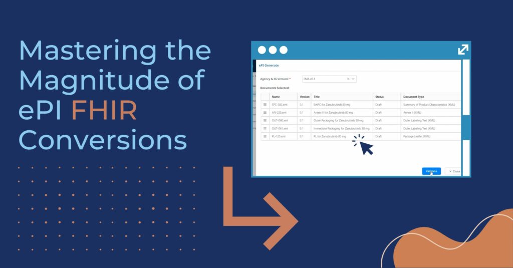 Simplifying ePI FHIR Conversions for the Pharmaceutical Industry